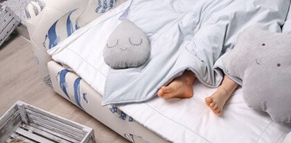 Παιδικά Παπλώματα | Γαρύφαλλο - Λευκά Είδη